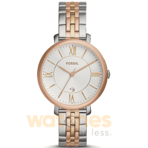 Fossil Women’s Quartz Stainless Steel Silver Dial 36mm Watch ES3844 UAE DUBAI AJMAN SHARJAH ABU DHABI RAS AL KHAIMA UMM UL QUWAIN ALAIN FUJAIRAH