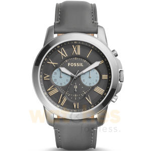 Fossil Men’s Quartz Leather Strap Grey Dial 44mm Watch FS5183 UAE DUBAI AJMAN SHARJAH ABU DHABI RAS AL KHAIMA UMM UL QUWAIN ALAIN FUJAIRAH