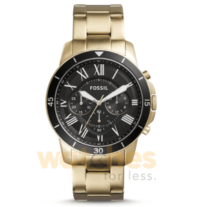 Fossil Men’s Quartz Stainless Steel Black Dial 44mm Watch FS5267 UAE DUBAI AJMAN SHARJAH ABU DHABI RAS AL KHAIMA UMM UL QUWAIN ALAIN FUJAIRAH
