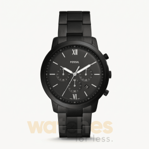 Fossil Men’s Quartz Stainless Steel Black Dial 44mm Watch FS5474 UAE DUBAI AJMAN SHARJAH ABU DHABI RAS AL KHAIMA UMM UL QUWAIN ALAIN FUJAIRAH