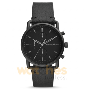 Fossil Men’s Quartz Leather Strap Black Dial 43mm Watch FS5504 UAE DUBAI AJMAN SHARJAH ABU DHABI RAS AL KHAIMA UMM UL QUWAIN ALAIN FUJAIRAH