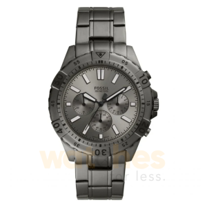 Fossil Men’s Quartz Stainless Steel Grey Dial 44mm Watch FS5621