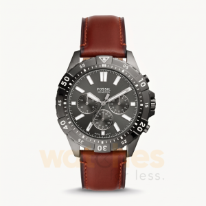 Fossil Men’s Quartz Leather Strap Gray Dial 44mm Watch FS5770 UAE DUBAI AJMAN SHARJAH ABU DHABI RAS AL KHAIMA UMM UL QUWAIN ALAIN FUJAIRAH