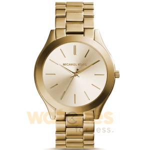 Michael Kors Women’s Quartz Gold Stainless Steel Champagne Dial 42mm Watch MK3179