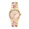 Michael Kors Women’s Quartz Two-tone Stainless Steel Pink Mother of Pearl Dial 36mm Watch MK6650 UAE DUBAI AJMAN SHARJAH ABU DHABI RAS AL KHAIMA UMM UL QUWAIN ALAIN FUJAIRAH