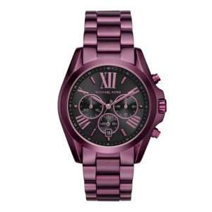 Michael Kors Women’s Quartz Purple Stainless Steel Black Dial 43mm Watch MK6398 UAE DUBAI AJMAN SHARJAH ABU DHABI RAS AL KHAIMA UMM UL QUWAIN ALAIN FUJAIRAH