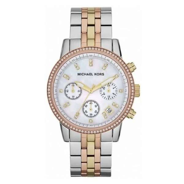 Michael Kors Women’s Quartz Stainless Steel Mother Of Pearl Dial 36mm Watch MK5650 UAE DUBAI AJMAN SHARJAH ABU DHABI RAS AL KHAIMA UMM UL QUWAIN ALAIN FUJAIRAH