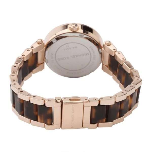 Michael Kors Women’s Quartz Two-tone Stainless Steel Rose Gold Dial 33mm Watch MK5841 UAE DUBAI AJMAN SHARJAH ABU DHABI RAS AL KHAIMA UMM UL QUWAIN ALAIN FUJAIRAH