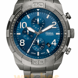 Fossil Men’s Quartz Stainless Steel Blue Dial 50mm Watch FS5711 UAE DUBAI AJMAN SHARJAH ABU DHABI RAS AL KHAIMA UMM UL QUWAIN ALAIN FUJAIRAH