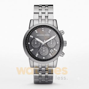 Michael Kors Women’s Quartz Silver Stainless Steel Black Mother Of Pearl Dial 36mm Watch MK5021 UAE DUBAI AJMAN SHARJAH ABU DHABI RAS AL KHAIMA UMM UL QUWAIN ALAIN FUJAIRAH