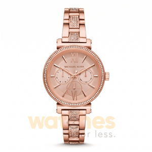 Michael Kors Women’s Quartz Rose Gold Stainless Steel Rose Gold Dial 36mm Watch MK4354 UAE DUBAI AJMAN SHARJAH ABU DHABI RAS AL KHAIMA UMM UL QUWAIN ALAIN FUJAIRAH