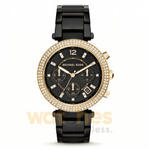 Michael Kors Women’s Quartz Black Stainless Steel Black Dial 39mm Watch MK6107 UAE DUBAI AJMAN SHARJAH ABU DHABI RAS AL KHAIMA UMM UL QUWAIN ALAIN FUJAIRAH