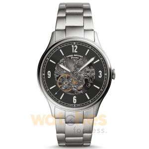 Fossil Men’s Automatic Stainless Steel Black Dial 42mm Watch ME3180