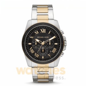 Michael Kors Men’s Quartz Stainless Steel Black Dial 44mm Watch MK8901