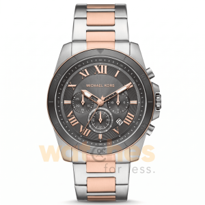 Michael Kors Men’s Quartz Stainless Steel Grey Dial 44mm Watch MK8902