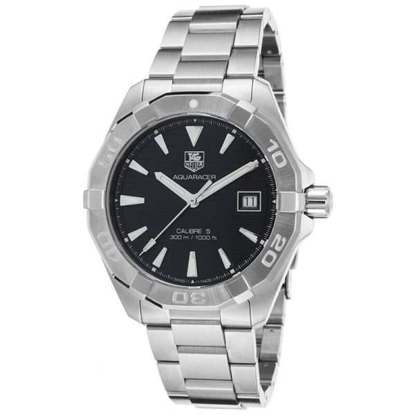 Tag Heuer Men’s Automatic Swiss Made Silver Stainless Steel Black Dial 41mm Watch WAY2110.BA0928 UAE DUBAI AJMAN SHARJAH ABU DHABI RAS AL KHAIMA UMM UL QUWAIN ALAIN FUJAIRAH