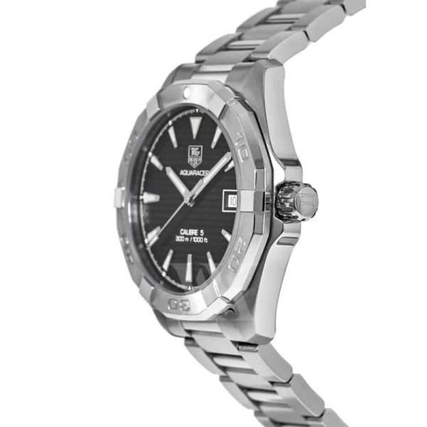 Tag Heuer Men’s Automatic Swiss Made Silver Stainless Steel Black Dial 41mm Watch WAY2110.BA0928 UAE DUBAI AJMAN SHARJAH ABU DHABI RAS AL KHAIMA UMM UL QUWAIN ALAIN FUJAIRAH