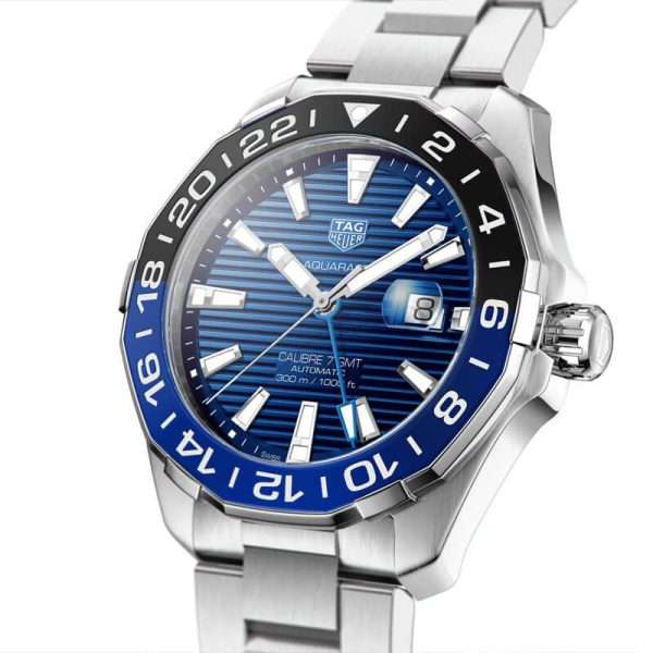 Tag Heuer Men’s Automatic Swiss Made Silver Stainless Steel Blue Dial 43mm Watch WAY201T.BA0927 UAE DUBAI AJMAN SHARJAH ABU DHABI RAS AL KHAIMA UMM UL QUWAIN ALAIN FUJAIRAH