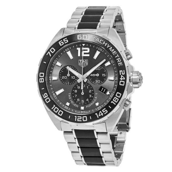 Tag Heuer Men’s Quartz Swiss Made Two-tone Stainless Steel Grey Dial 43mm Watch CAZ1011.BA0843 UAE DUBAI AJMAN SHARJAH ABU DHABI RAS AL KHAIMA UMM UL QUWAIN ALAIN FUJAIRAH