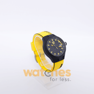 Ferrari Men’s Quartz Yellow Silicone Strap Black Dial 44mm Watch 0830126 UAE DUBAI AJMAN SHARJAH ABU DHABI RAS AL KHAIMA UMM UL QUWAIN ALAIN FUJAIRAH