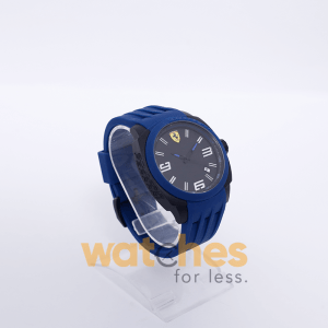 Ferrari Men’s Quartz Blue Silicone Strap Black Dial 46mm Watch 830120 UAE DUBAI AJMAN SHARJAH ABU DHABI RAS AL KHAIMA UMM UL QUWAIN ALAIN FUJAIRAH