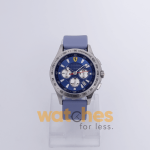 Ferrari Men’s Quartz Light Purple Silicone Strap Blue Dial 44mm Watch 830041 UAE DUBAI AJMAN SHARJAH ABU DHABI RAS AL KHAIMA UMM UL QUWAIN ALAIN FUJAIRAH