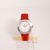 Tommy Hilfiger Women’s Quartz Red Silicone Strap White Dial 40mm Watch 1781256