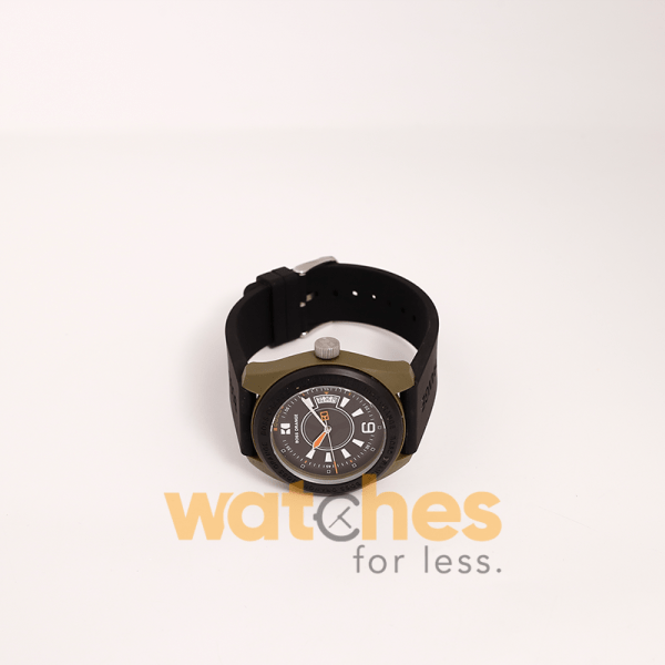 Hugo Boss Men’s Quartz Black Silicone Strap Black Dial 43mm Watch 1512544