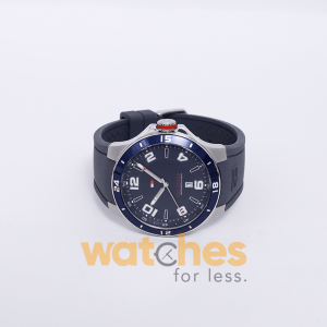 Tommy Hilfiger Men’s Quartz Grey Silicone Strap Blue Dial 44mm Watch TH1841271272