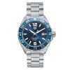 Tag Heuer Men’s Automatic Swiss Made Silver Stainless Steel Blue Dial 43mm Watch WAZ2015.BA0842 UAE DUBAI AJMAN SHARJAH ABU DHABI RAS AL KHAIMA UMM UL QUWAIN ALAIN FUJAIRAH