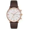 Emporio Armani Men’s Quartz Leather Strap White Dial 43mm Watch AR1936 UAE DUBAI AJMAN SHARJAH ABU DHABI RAS AL KHAIMA UMM UL QUWAIN ALAIN FUJAIRAH