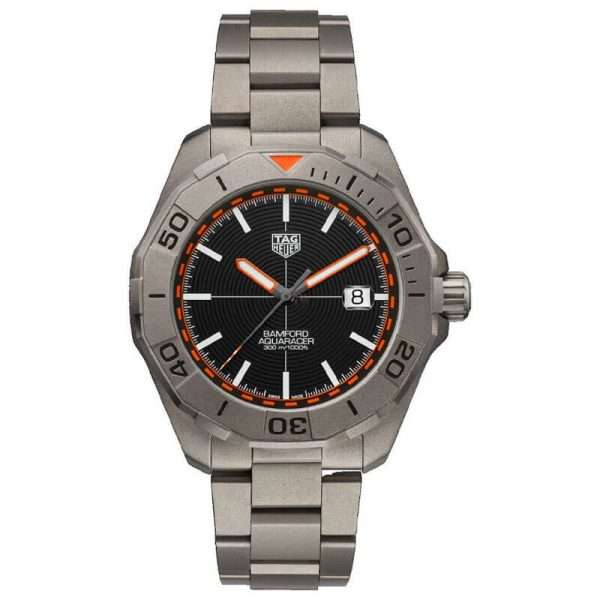 Tag Heuer Aquaracer Men’s Automatic Swiss Made Grey Stainless Steel Black Dial 43mm Watch WAY208F.BF0638 UAE DUBAI AJMAN SHARJAH ABU DHABI RAS AL KHAIMA UMM UL QUWAIN ALAIN FUJAIRAH