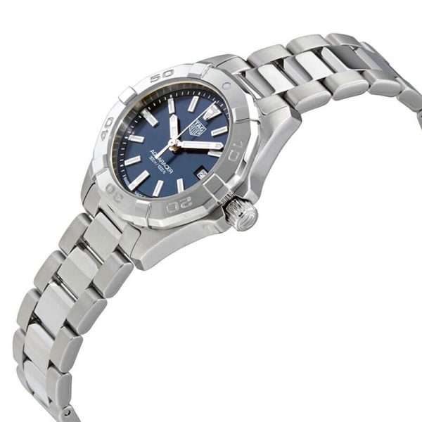 Tag Heuer Women’s Quartz Swiss Made Silver Stainless Steel Blue Dial 27mm Watch WBD1412.BA0741 UAE DUBAI AJMAN SHARJAH ABU DHABI RAS AL KHAIMA UMM UL QUWAIN ALAIN FUJAIRAH