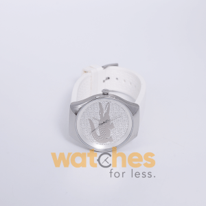 Lacoste Women’s Quartz White Silicone Strap Silver Dial 38mm Watch 2000785 UAE DUBAI AJMAN SHARJAH ABU DHABI RAS AL KHAIMA UMM UL QUWAIN ALAIN FUJAIRAH