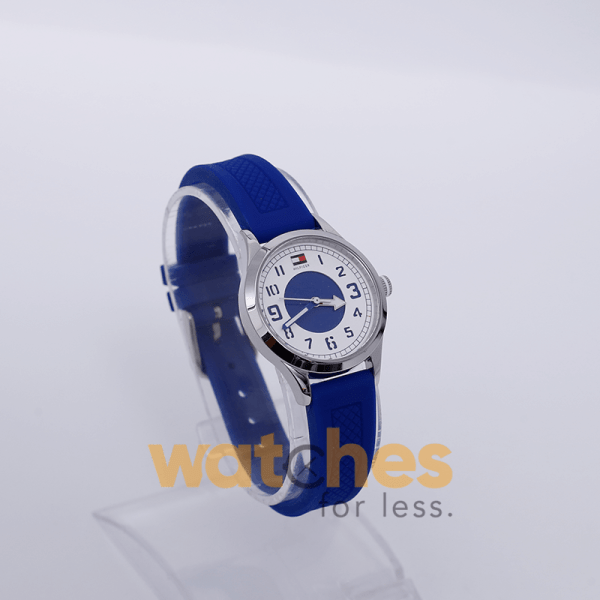 Tommy Hilfiger Women’s Quartz Blue Silicone Strap White Blue Dial 30mm Watch 1781117 UAE DUBAI AJMAN SHARJAH ABU DHABI RAS AL KHAIMA UMM UL QUWAIN ALAIN FUJAIRAH