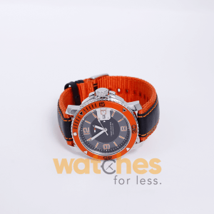 Tommy Hilfiger Men’s Quartz Black Orange Nylone Strap Black Dial 43mm Watch TH701140767 UAE DUBAI AJMAN SHARJAH ABU DHABI RAS AL KHAIMA UMM UL QUWAIN ALAIN FUJAIRAH