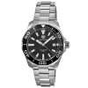 Tag Heuer Aquaracer Men’s Quartz Swiss Made Silver Stainless Steel Black Dial 41mm Watch WAY111A.BA0928 UAE DUBAI AJMAN SHARJAH ABU DHABI RAS AL KHAIMA UMM UL QUWAIN ALAIN FUJAIRAH