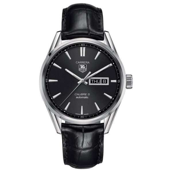 Tag Heuer Carrera Men’s Automatic Swiss Made Black Leather Strap Black Dial 41mm Watch WAR201A.FC6266 UAE DUBAI AJMAN SHARJAH ABU DHABI RAS AL KHAIMA UMM UL QUWAIN ALAIN FUJAIRAH