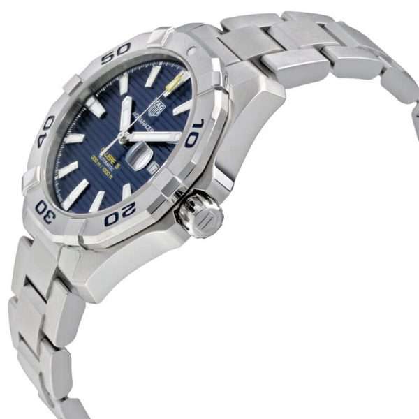 Tag Heuer Aquaracer Men’s Automatic Swiss Made Silver Stainless Steel Blue Dial 43mm Watch WAY2012.BA0927 UAE DUBAI AJMAN SHARJAH ABU DHABI RAS AL KHAIMA UMM UL QUWAIN ALAIN FUJAIRAH