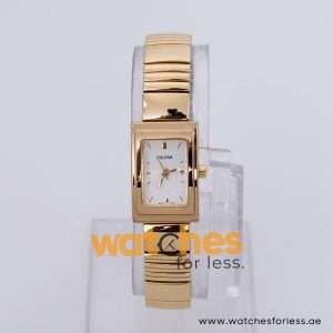 Pulsar Women’s Quartz Gold Stainless Steel White Dial 18mm Watch PPH516X9/2