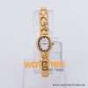 Yema Women’s Quartz Gold Stainless Steel White Dial 18mm Watch MRY016X