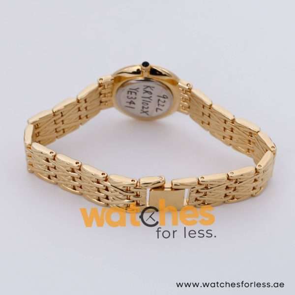 Yema Women’s Quartz Gold Stainless Steel Gold Dial 25mm Watch KRY102X