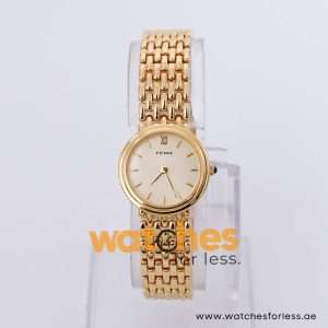 Yema Women’s Quartz Gold Stainless Steel Champagne Dial 24mm Watch MTA022X
