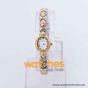 Yema Women’s Quartz Two-tone Stainless Steel White Dial 17mm Watch MRY018X