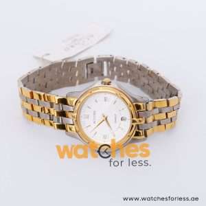 Accord Women’s Quartz Two-tone Stainless Steel Silver Sunray Dial 34mm Watch ACC1084