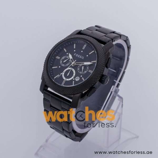 Fossil Men’s Quartz Black Stainless Steel Black Dial 45mm Watch FS4616/2