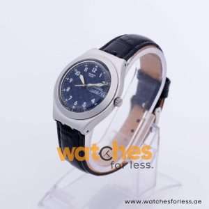 Swatch Men’s Swiss Made Quartz Black Leather Strap Dark Blue Dial 37mm Watch YCS4006A6 UAE DUBAI AJMAN SHARJAH ABU DHABI RAS AL KHAIMA UMM UL QUWAIN ALAIN FUJAIRAH