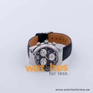 Swatch Men’s Swiss Made Quartz Black Leather Strap Black Dial 40mm Watch YCS4009AG UAE DUBAI AJMAN SHARJAH ABU DHABI RAS AL KHAIMA UMM UL QUWAIN ALAIN FUJAIRAH