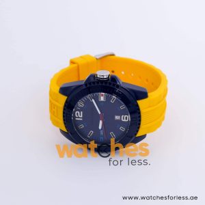 Tommy Hilfiger Men’s Quartz Yellow Silicone Strap Dark Blue Dial 46mm Watch 1791043/2 UAE DUBAI AJMAN SHARJAH ABU DHABI RAS AL KHAIMA UMM UL QUWAIN ALAIN FUJAIRAH