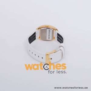 Lorus Women’s Quartz White Leather Strap White Dial 27mm Watch RRW14EX9